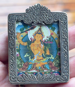 Manjushri Gua Locket