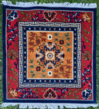 Vibrant Meditation Carpet #5