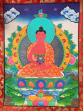 Amitabha Buddha Thangka #25 LT