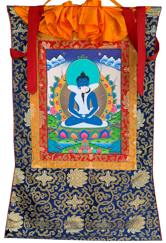 Samantabhadra Yab Yum Thangka #19  LT