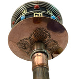 Beautiful Copper Prayer Wheel #25