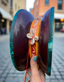 Traditional Chod Drum -Tim-Pe Skin  (R) #11