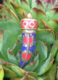 Ornate horn pendant #35