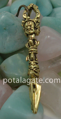 Phurba Pendant with Chain #16