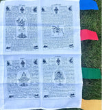 Pole Style Prayer Flag Multi Deity # 14