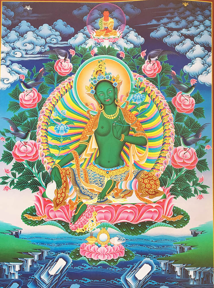 Green Tara - Puzzle da 1000 pezzi Green Tara - Puzzle da 1000 pezzi