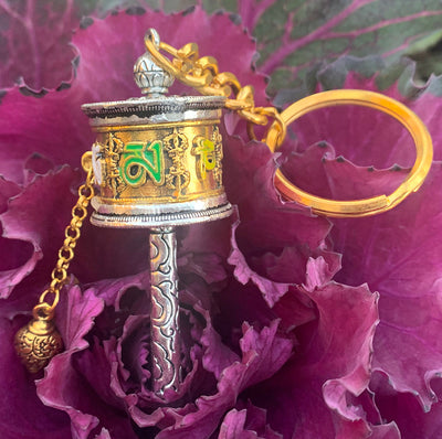Prayer Wheel Charm