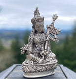 Guru Rinpoche Silver Statue #5