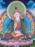 Yeshi Tsogyal Thangka in Taksham Lineage #33 i