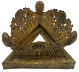 Antique Kapala with Stand and lid