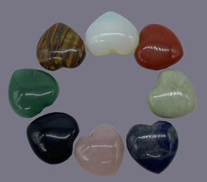 Gem Stone Puffy Hearts #1