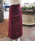 Tanju Cotton Wrap Skirt  #21