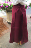 Tanju Cotton Wrap Skirt  #21