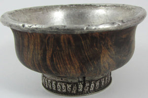 Antique Tibetan Burlwood Cup #6