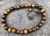Tiger Eye Wrist Mala #8