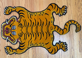 Hand Knotted Tiger Carpet Small