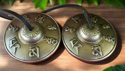 Tingshak Cymbal with Mantra #4