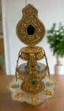 Gold Silver Plated Copper Long Life Vase / Tsebum #3