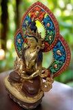 Amitayus  Statue with Backrest