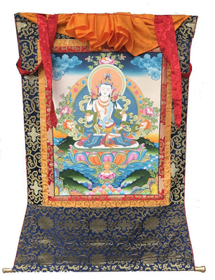 Vajrasattva Thangka #4