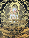 Vajrasattva Yab Yum Thangka