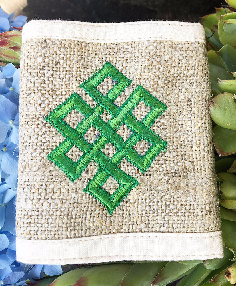 Hemp Knot Wallet #5