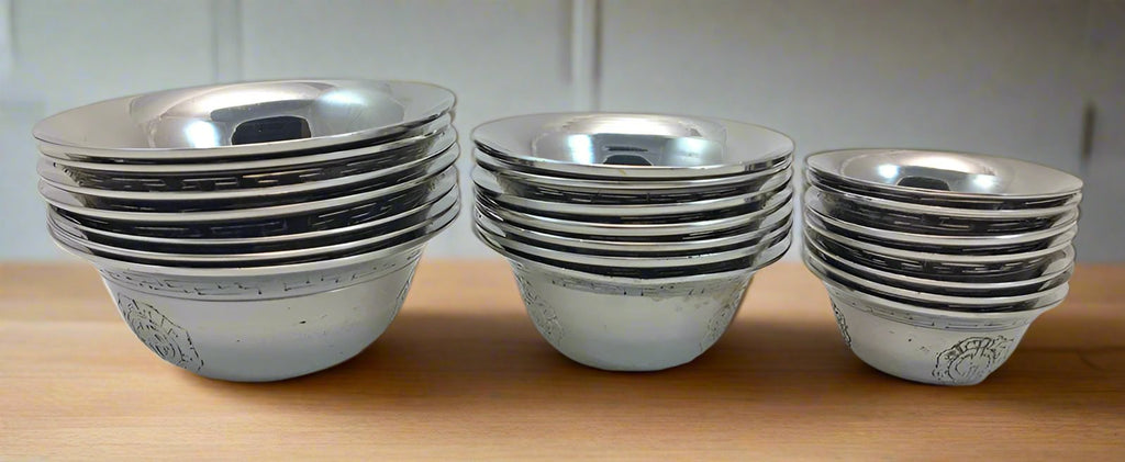Offering Bowl: White Metal  #4