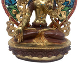 White Tara Statue with Backrest
