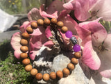 Wrist Mala with Buddha Bead #21o
