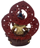 Yellow Zambala Statue