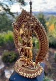 Dorje Phagmo Statue in Gold