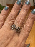 Vajra Silver Color Ring #1