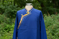 Royal Blue Tibetan Shirt