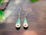 Tear Drop Hamsa Earring #1