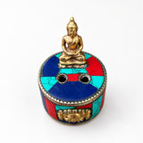 Inlaid stone Incense burner