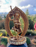 Vajravarahi Statue in Gold Color