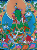 Green Tara Thangka #6