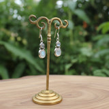 Silver Gemstone Earring  #29