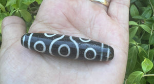 Dzi Bead with Ten Eyes