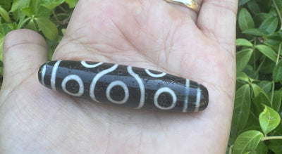 Dzi Bead with Ten Eyes