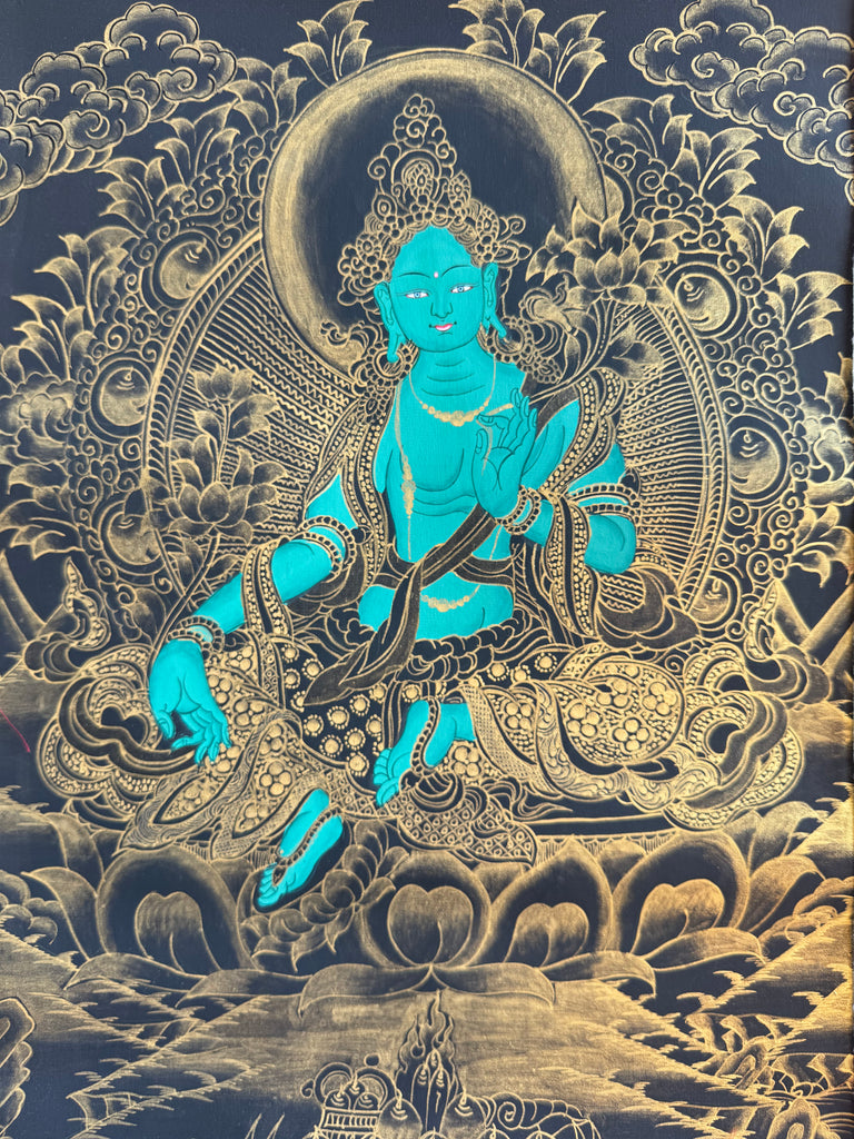 Green Tara Thangka