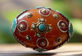 Amber Ethnic Bead