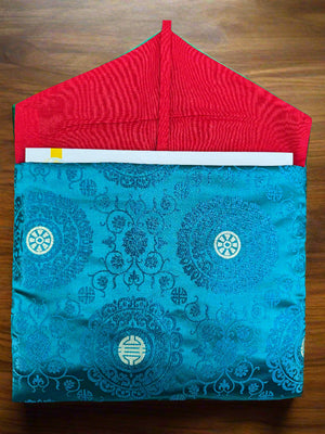 Beautiful Silk Text Cover #6