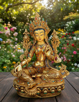 Magnificent Green Tara Statue