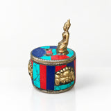 Inlaid stone Incense burner