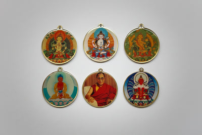 ROUND DEITY PENDANT #2