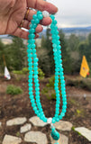 Aquamarine Mala 108 Beads #19