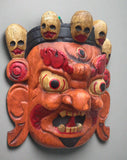 Mahakala Wooden Mask