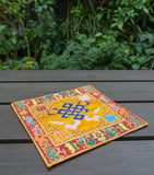 Brocade Crossed Dorje Tilden Placement #6