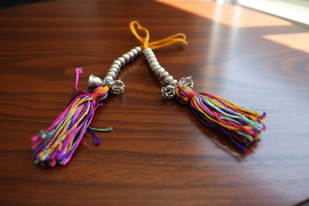 Silver Mala Counter #6